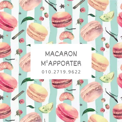 MACARON APPORTEZ-MOI
