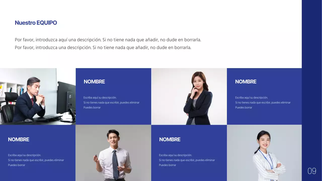 Perfil de empresa sencillo
