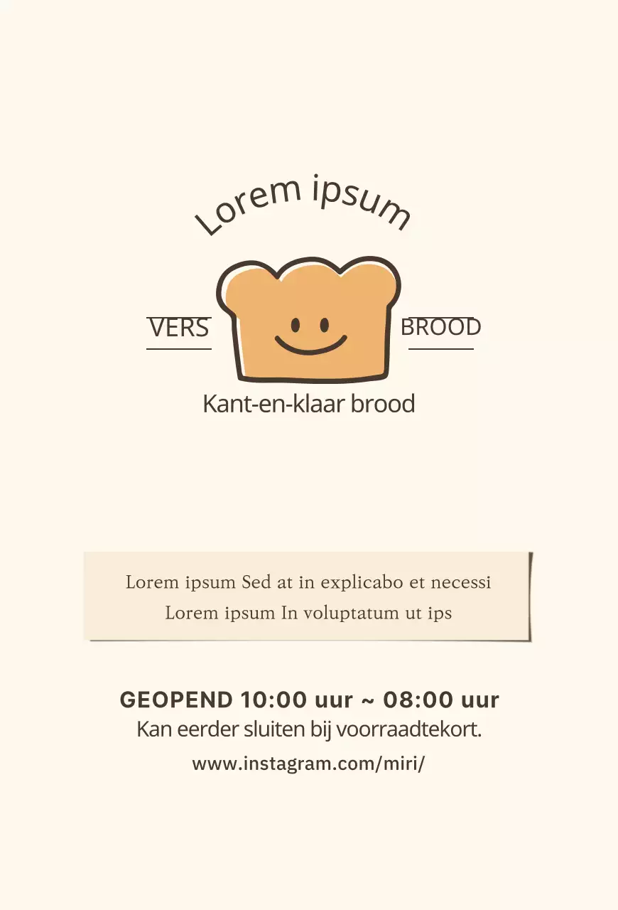 Licht broodBakkerij