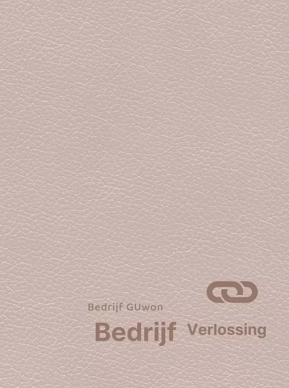 Agenda met bedrijfslogo