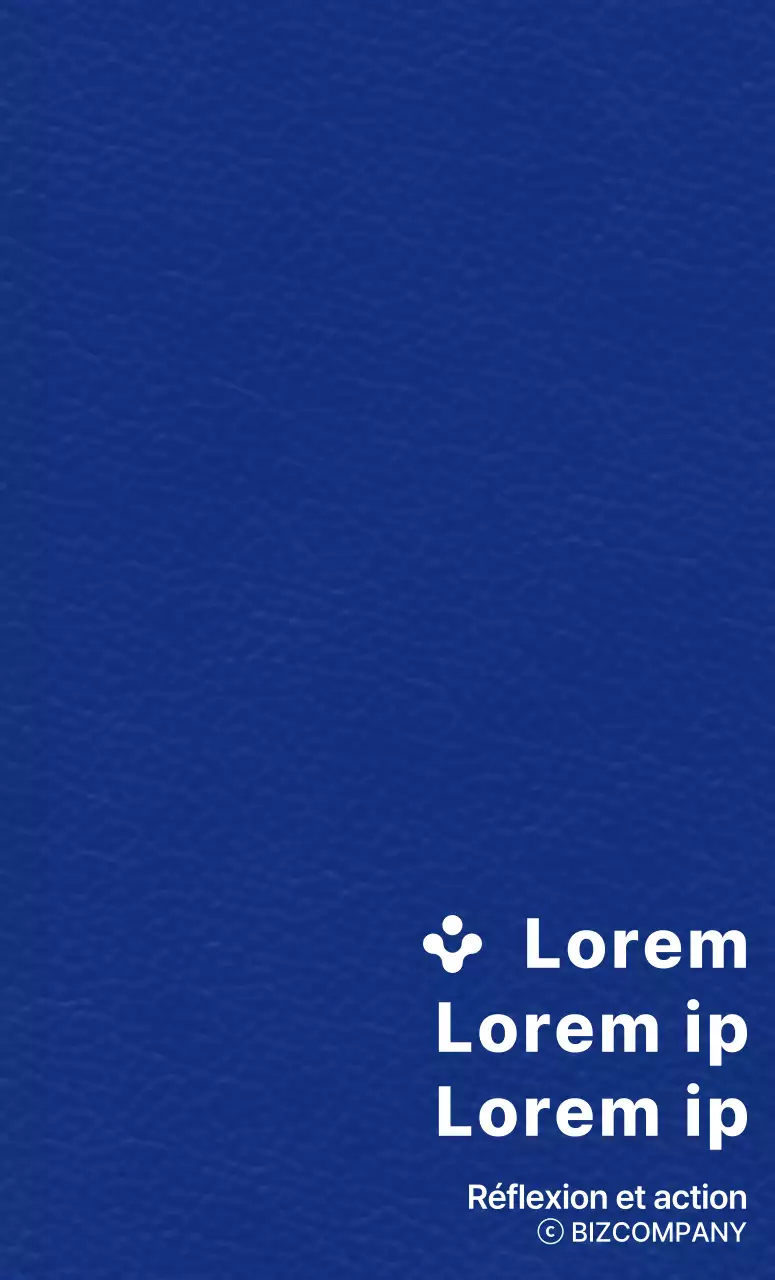 Mise en page de texte avec un logo simple et symbolique Style d'alignement Matériel promotionnel mettant en valeur un slogan d'entreprise