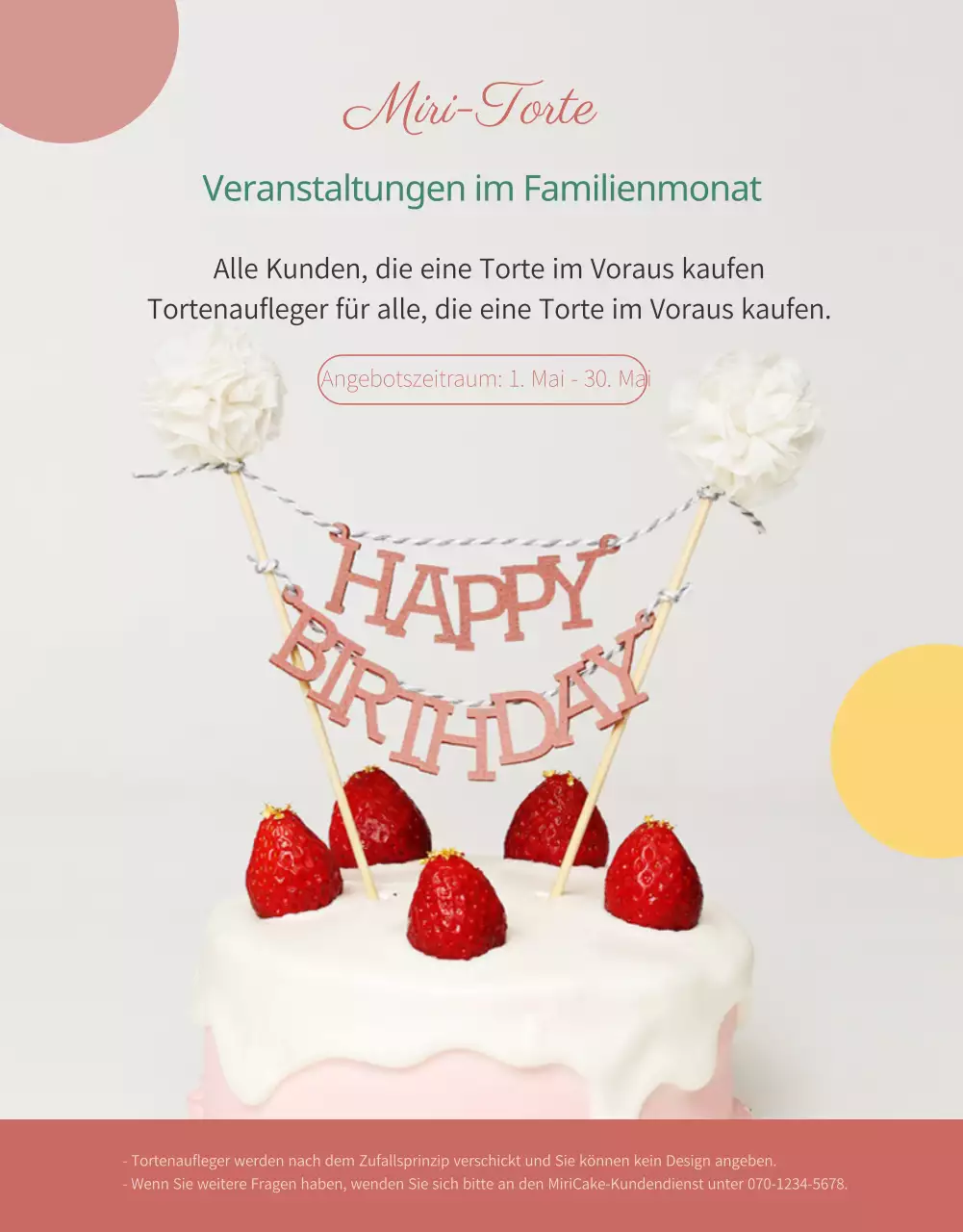 Vorbestellte Torte in Pastellfarben Individuell handgefertigte Detailseite Beschriftungstorte