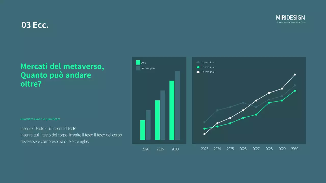 Modello di metaverso Greentone