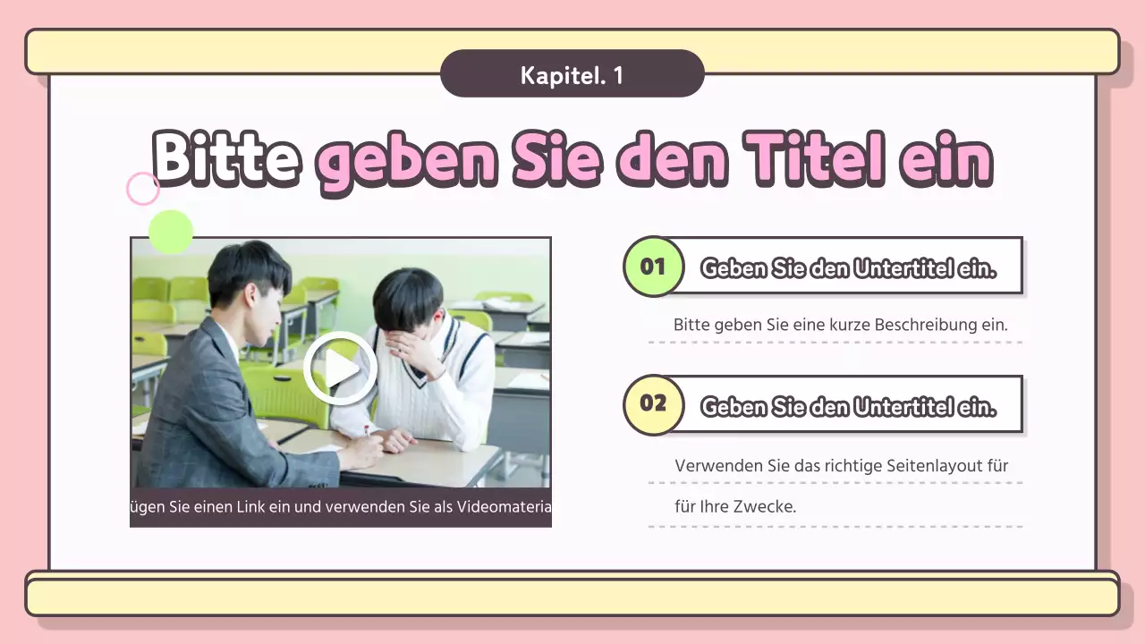 PPT-Präsentation für Schulklassen zur Gewaltprävention