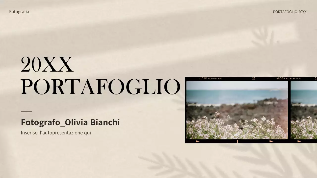 Portafoglio di concetti di macchine fotografiche in beige