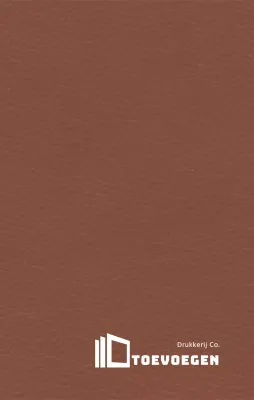 Conceptueel corporate promotiestuk met logosymbool in de vorm van nette papieren lagen