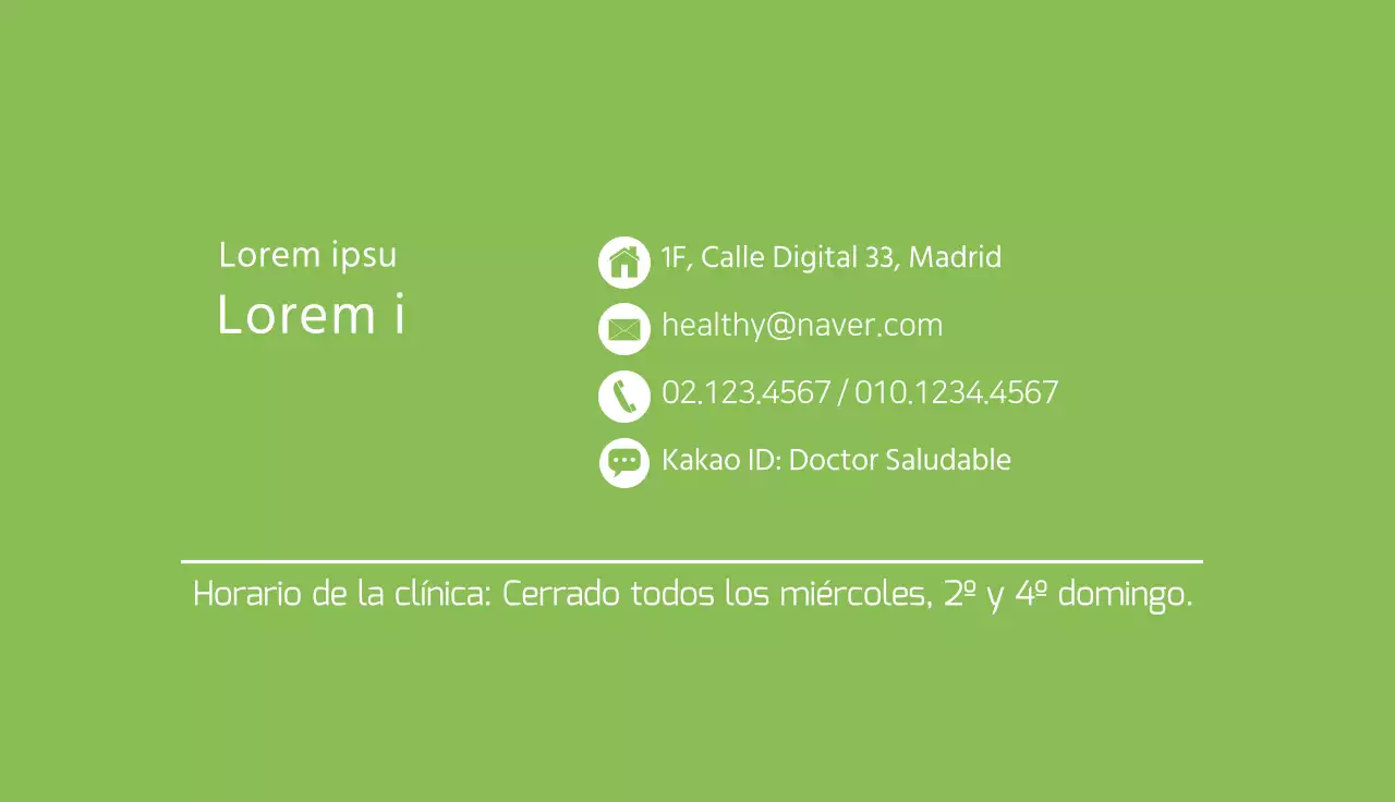 marrón verde ilustración logotipo hospital clínica