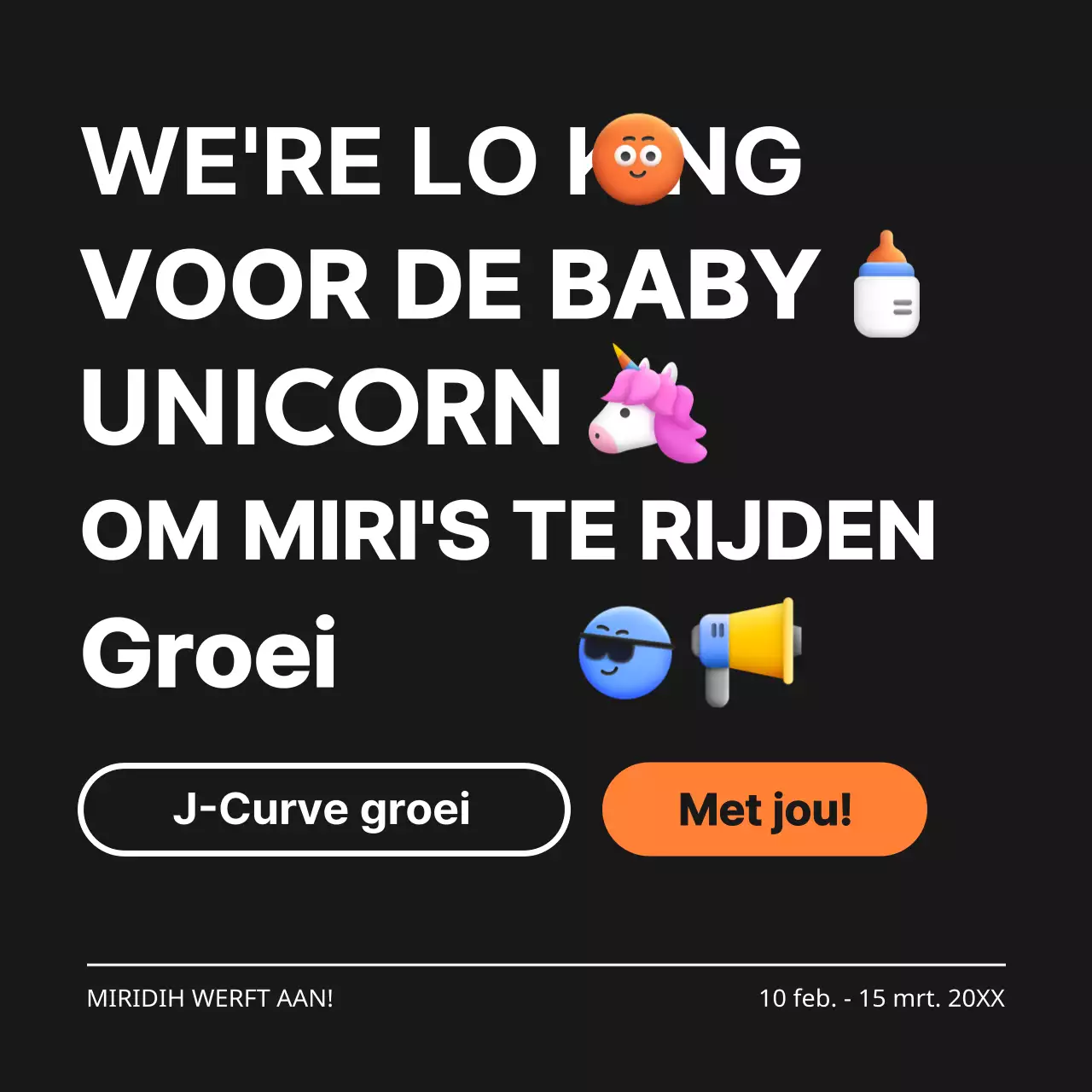Zwart-wit emoji concept vacatures