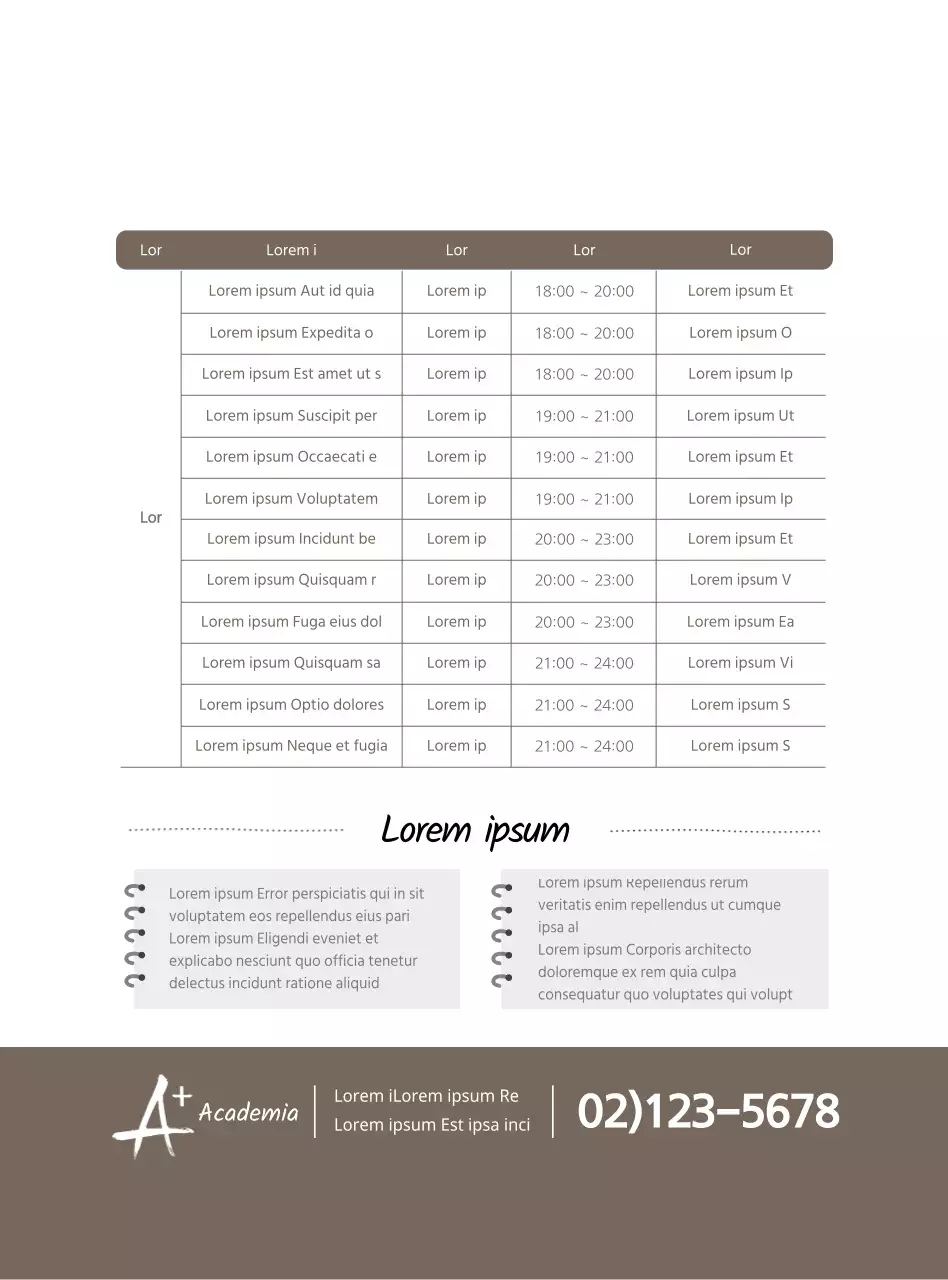 Marrón y blanco, estilo limpio para comunicar y promover la información de la SAT