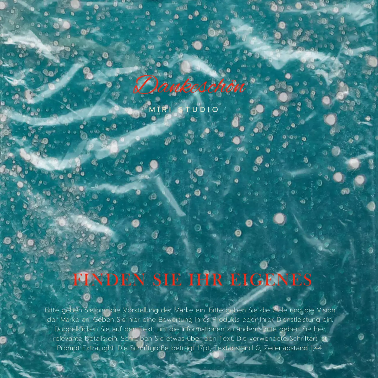 Branded Moodboard-Paket mit neutralem Fotolayout