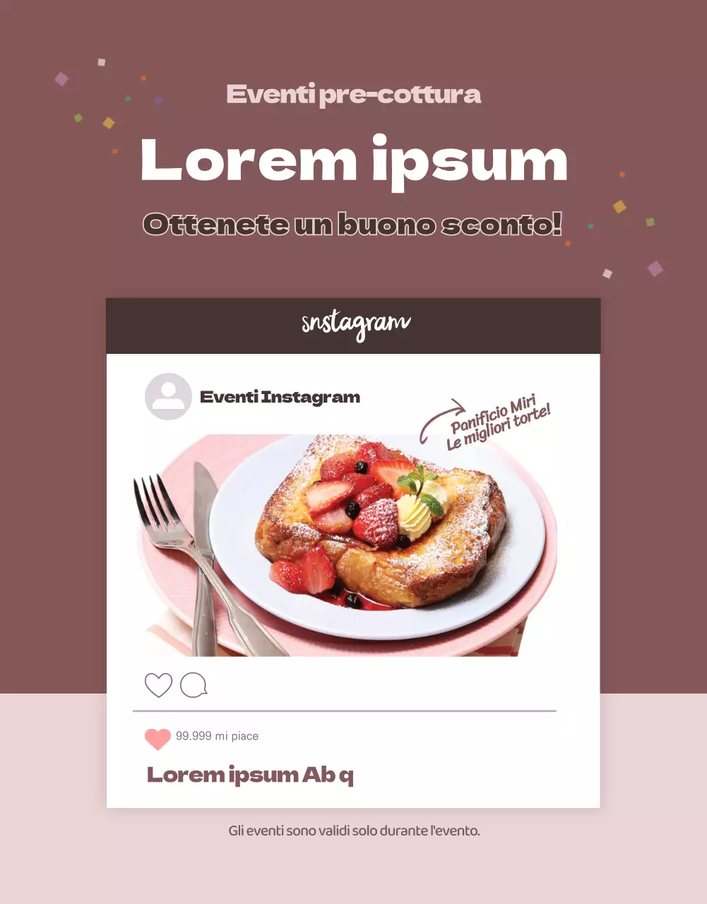 Recensione del concetto di rosa e pulitoEventi