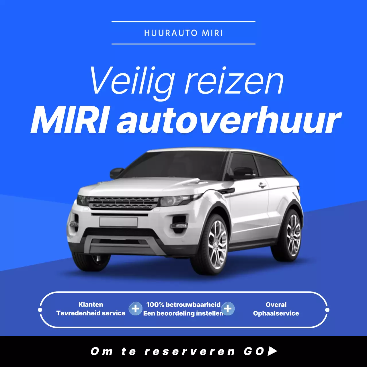 De blauwe en paarse autoverhuurkaartNieuws