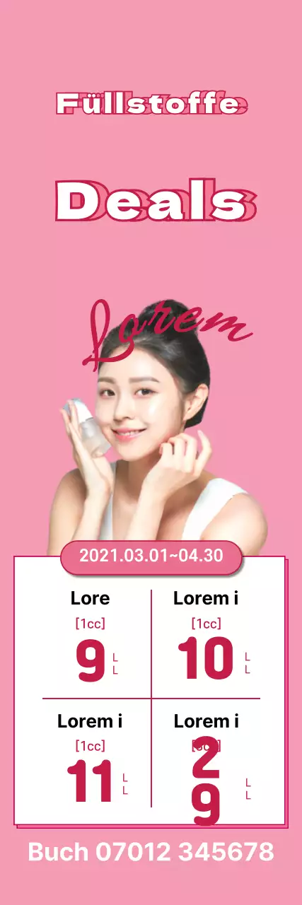 Rosa Veranstaltungen der Dermatologie