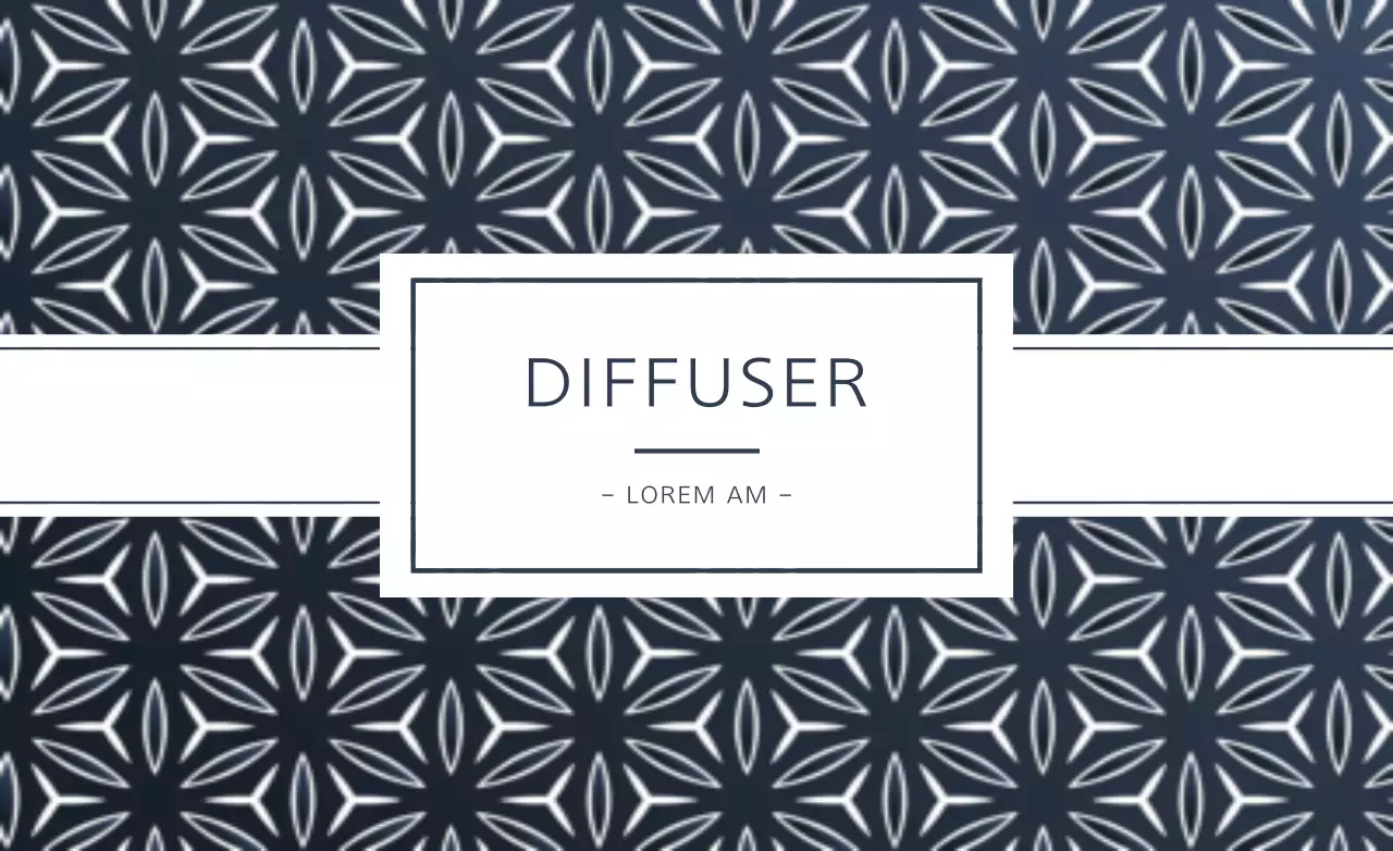 ネイビー 幾何学 デザイン ラベル ファンシーバナー