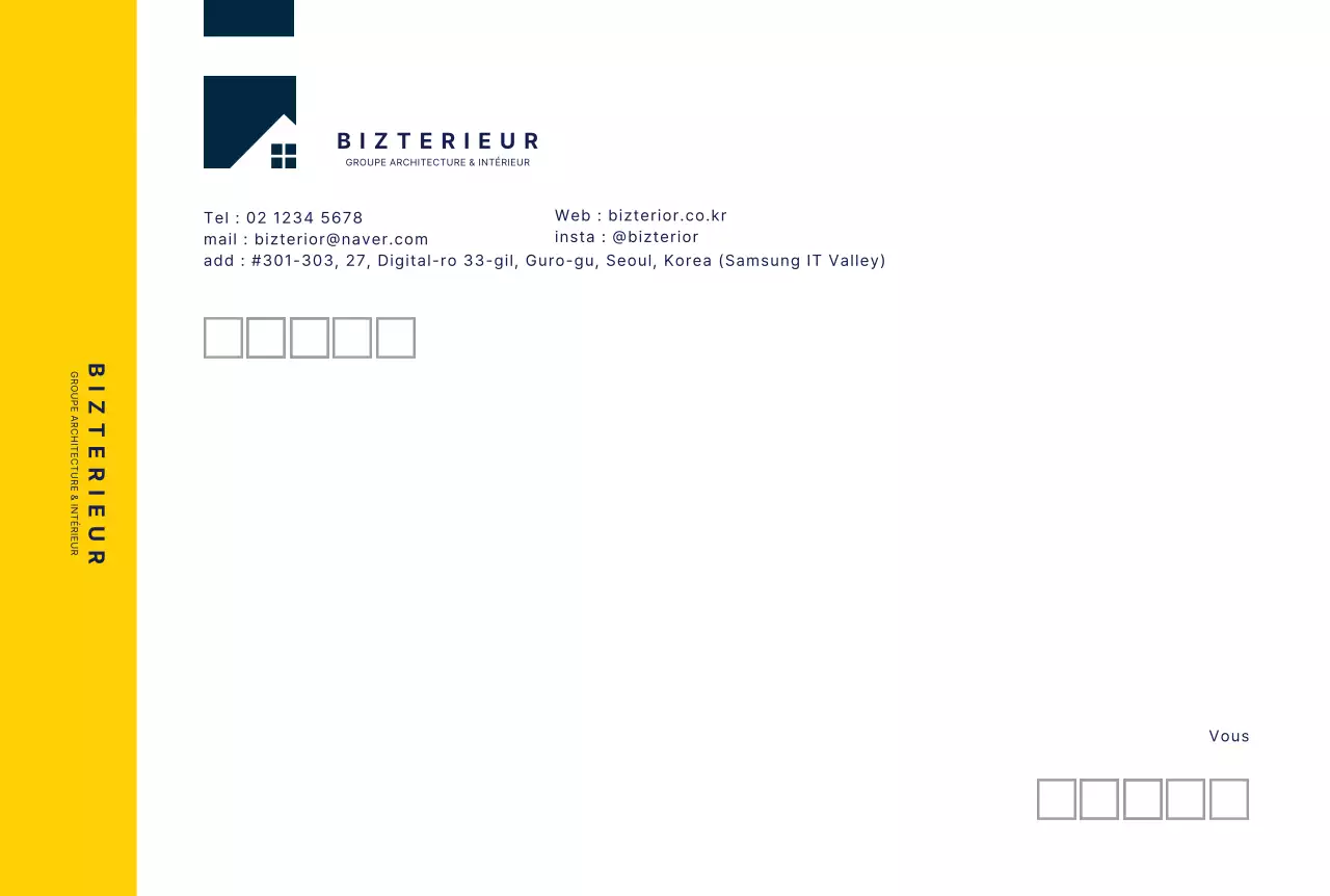 Logo jaune clean business