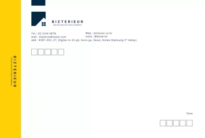 Logo jaune clean business