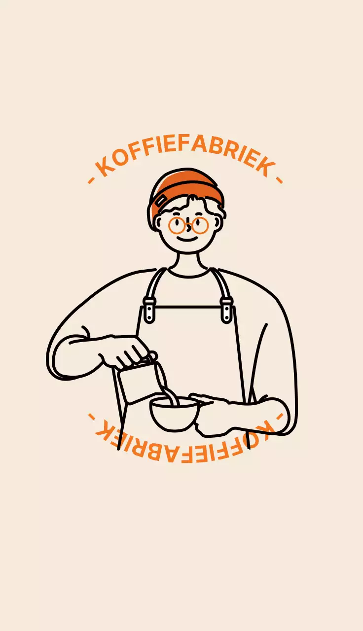 Barista café visitekaartje