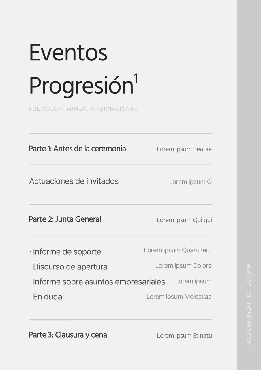 Una sencilla reunión general de Nochevieja en negro y gris