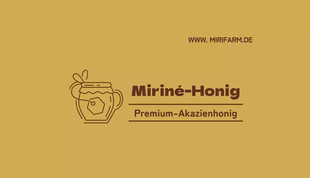 Braun Gelb Illustration Saubere Imkerei Honig