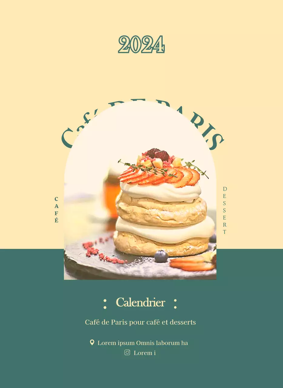 Calendrier des cafés avec recommandation de la boisson du mois