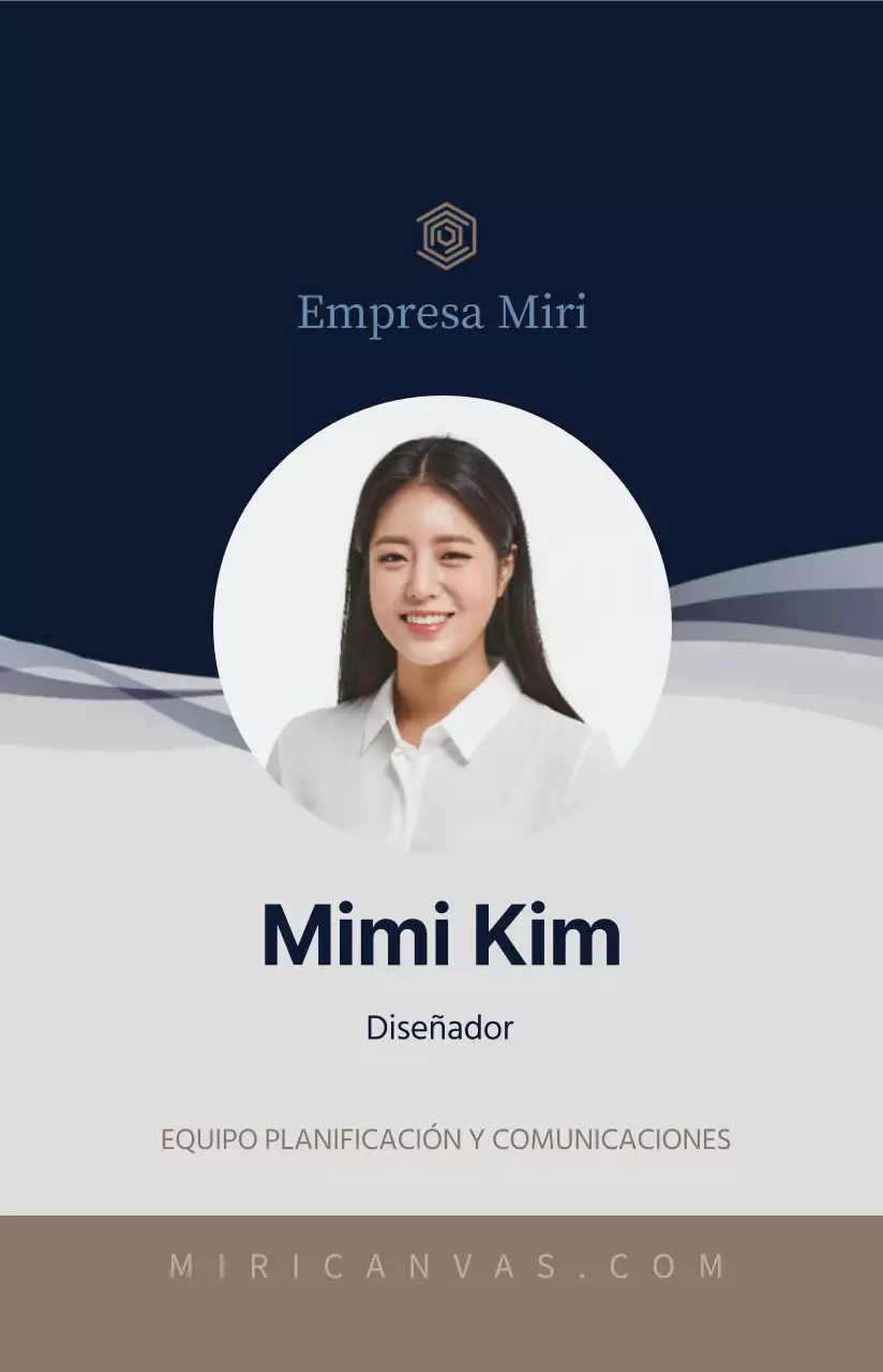 Un diseño sencillo en azul marino y gris con un certificado del templo