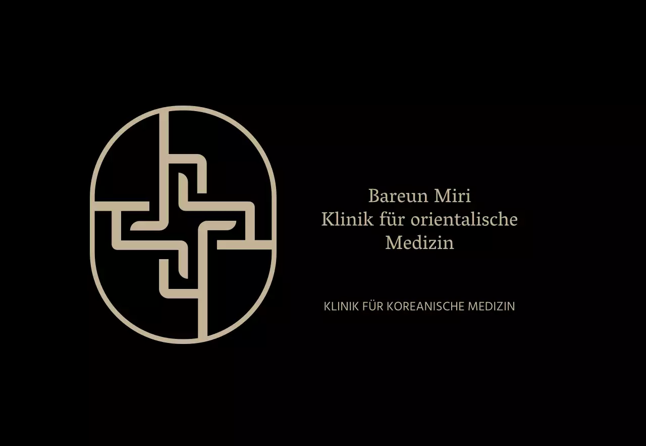 Schwarzes Symbol Logo Orientalische Klinik Zeichen