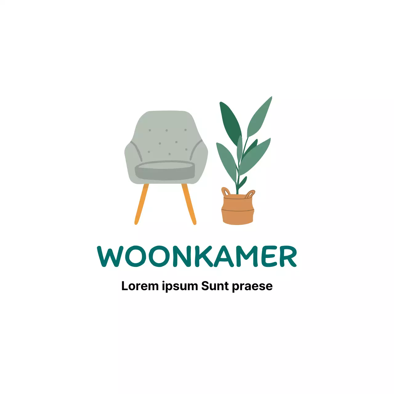 Schoon binnenwerk met grijze illustraties