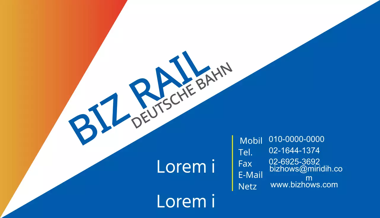 Visitenkarten für Autoreparaturen