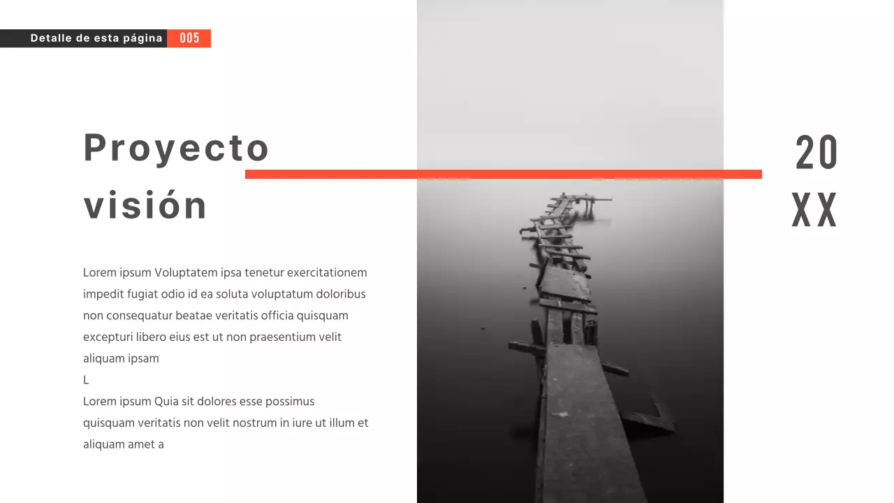 Presentaciones en blanco y negro