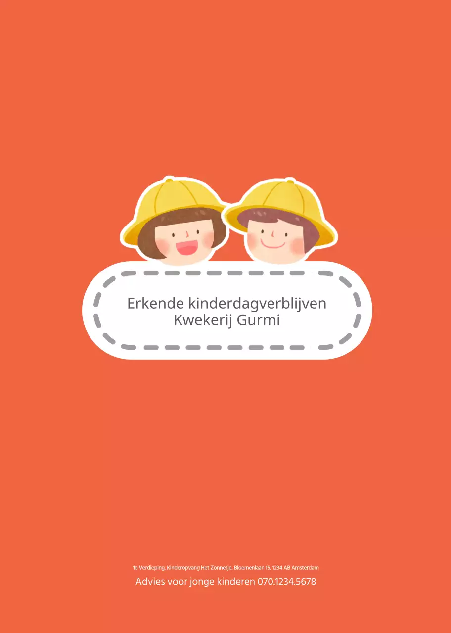 Schattig mintgroen en veelkleurig kleuterboekje met lenteband