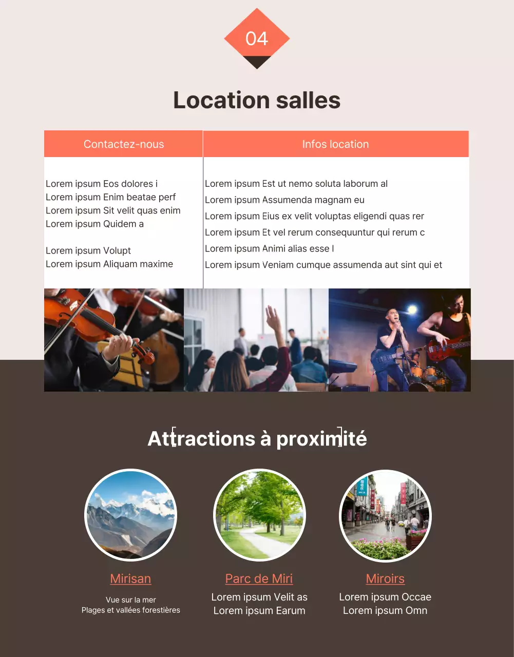 Camps Premium pour une variété de campings à thème sous les étoiles