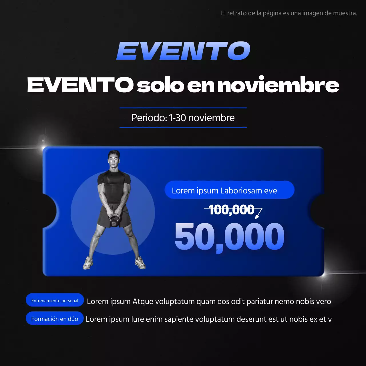 Negro y azul para una salud sencilla Fitness News