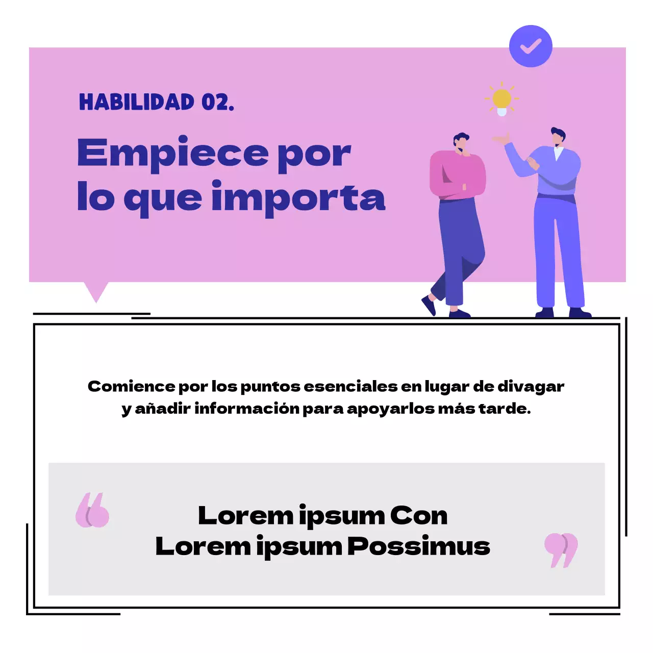 Tarjeta azul y rosa para la vida laboralnoticias