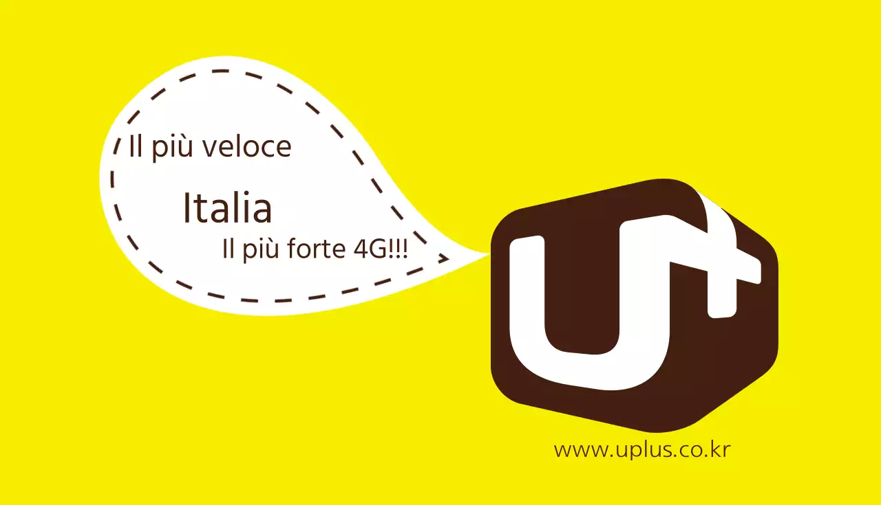 Biglietto da visita giallo