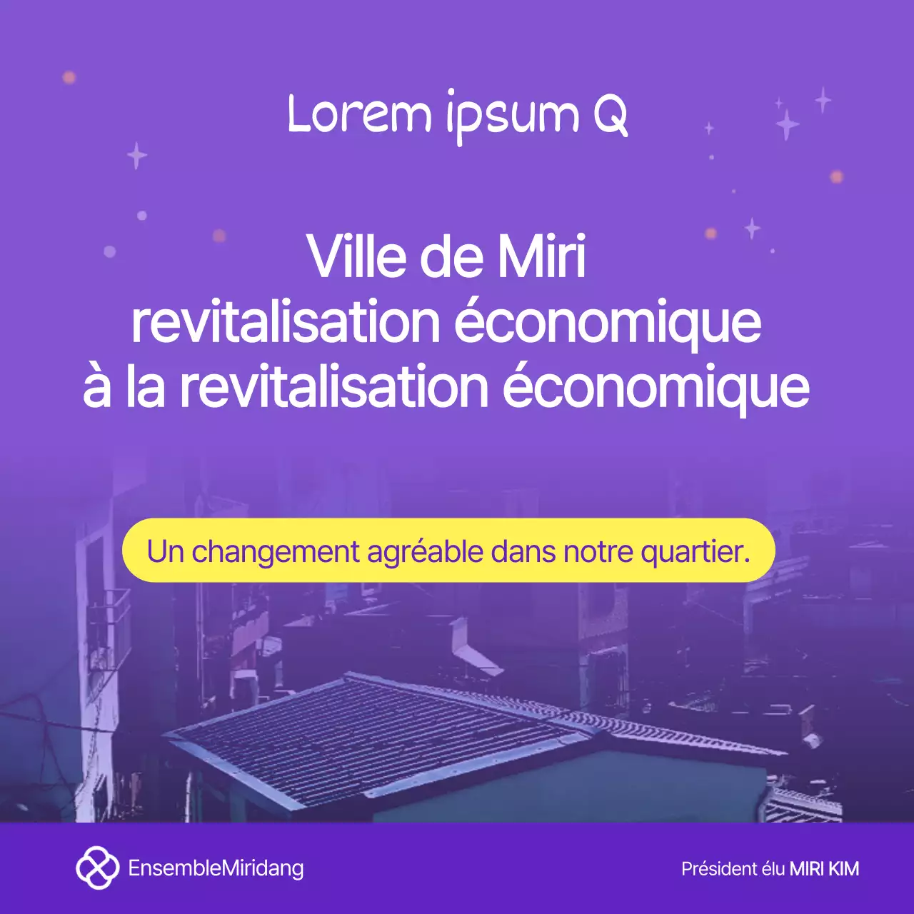 Des messages de remerciement pour les élections locales sur les médias sociaux