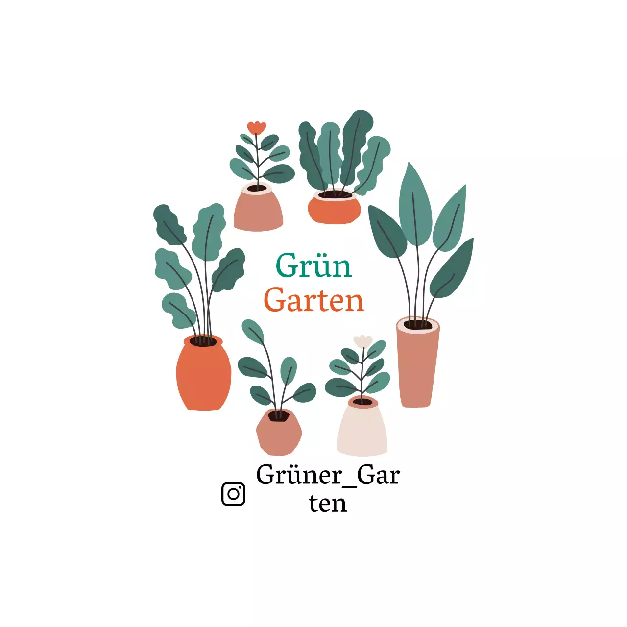 Weiß illustrierte saubere botanische Gartenetiketten