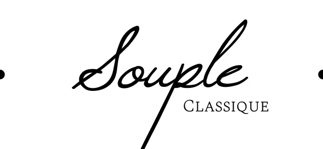 Design simple avec texte en noir et blanc