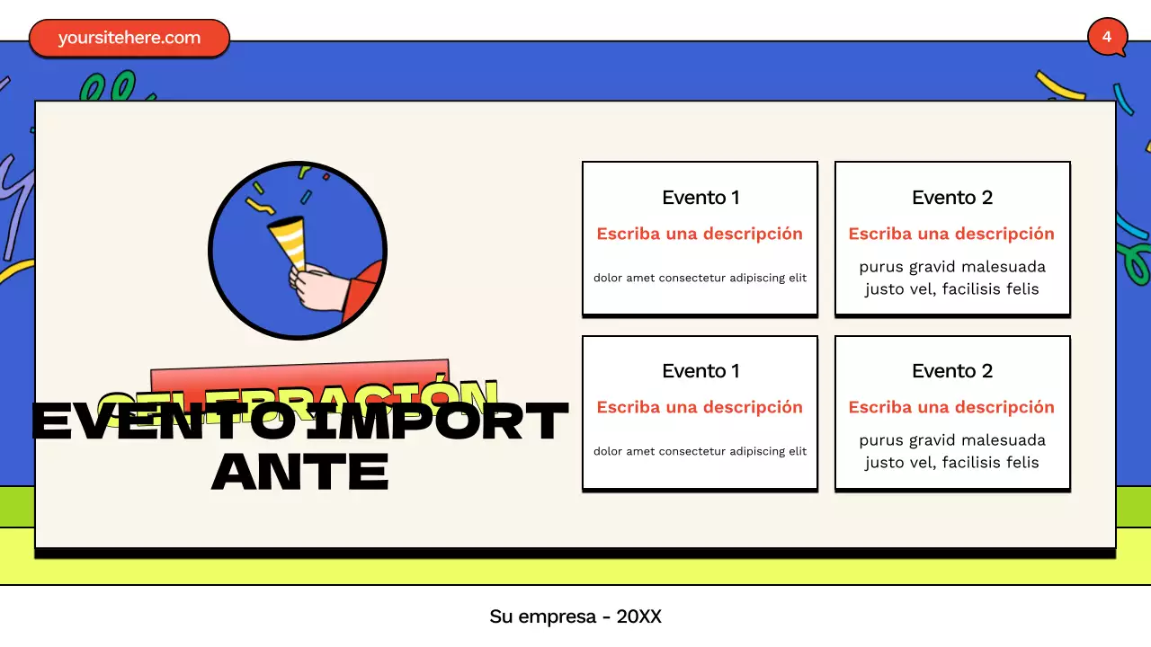 presentación del año nuevo del cómic azul