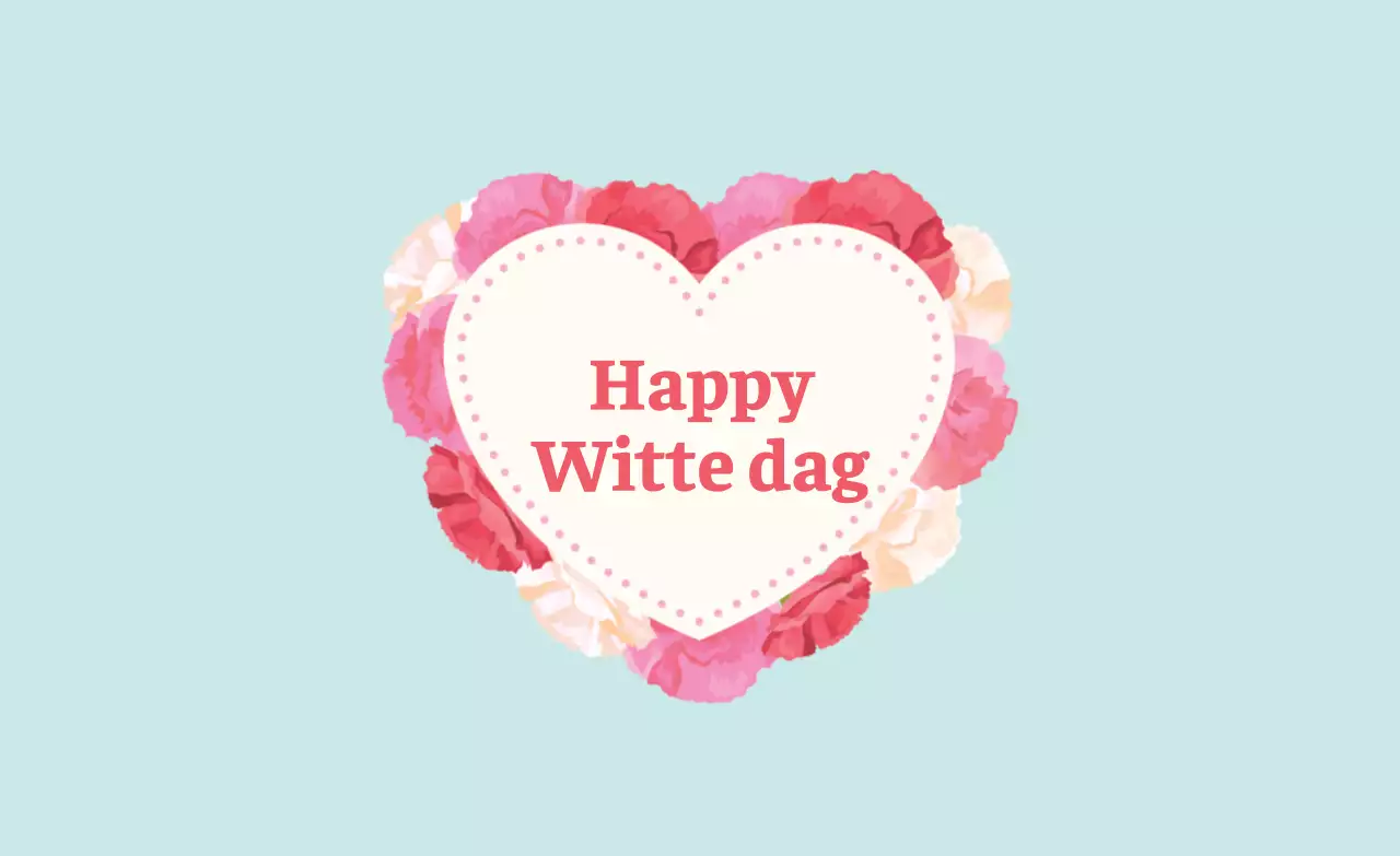 Blauwe illustratie sentimenteel hart Valentijnsdag label