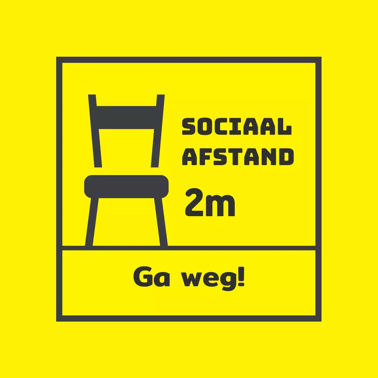 Gele illustratie Schone coronaregeling