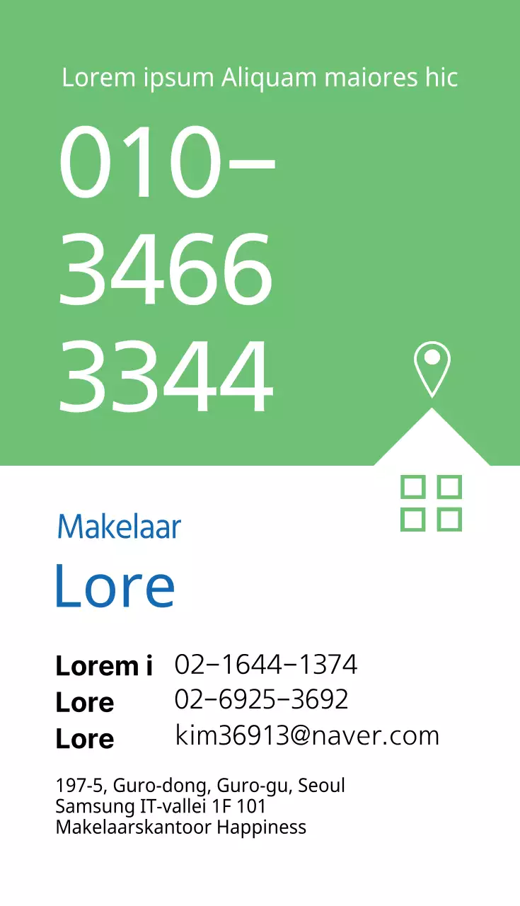 Geluk Gecertificeerd Makelaar