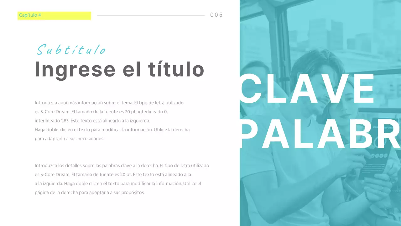 Presentaciones nítidas