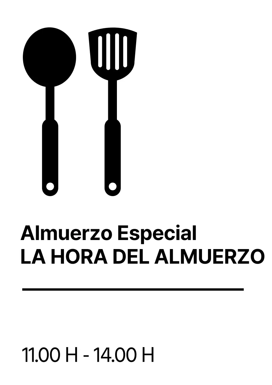 Almuerzos especiales