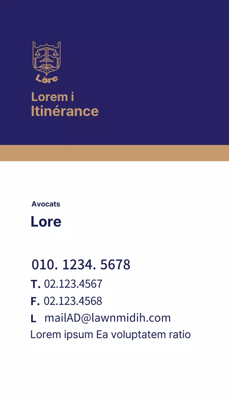 logo bleu entreprise luxueuse