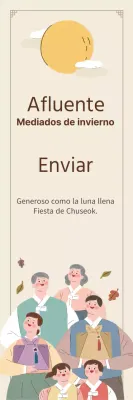 Agradecimiento por Chuseok