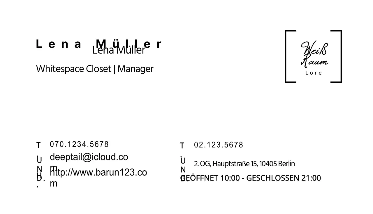 Whitespace-Schränke