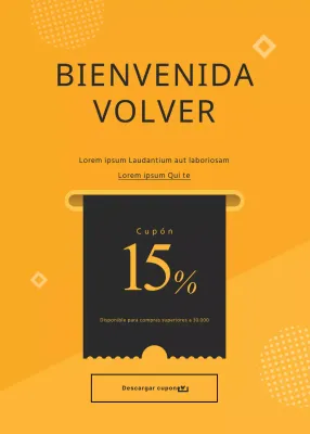 Obtenga un 15% de descuento con el cupón