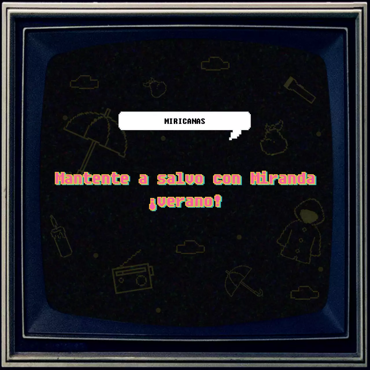 Cómo prepararse para la temporada de lluvias con un concepto televisivo de la vieja escuela