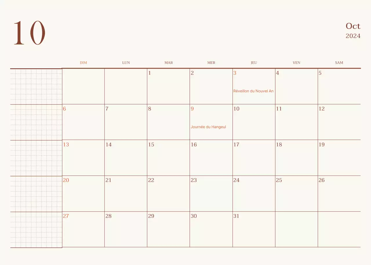 Mise en page de photos de cafés émotionnels en beige et marron