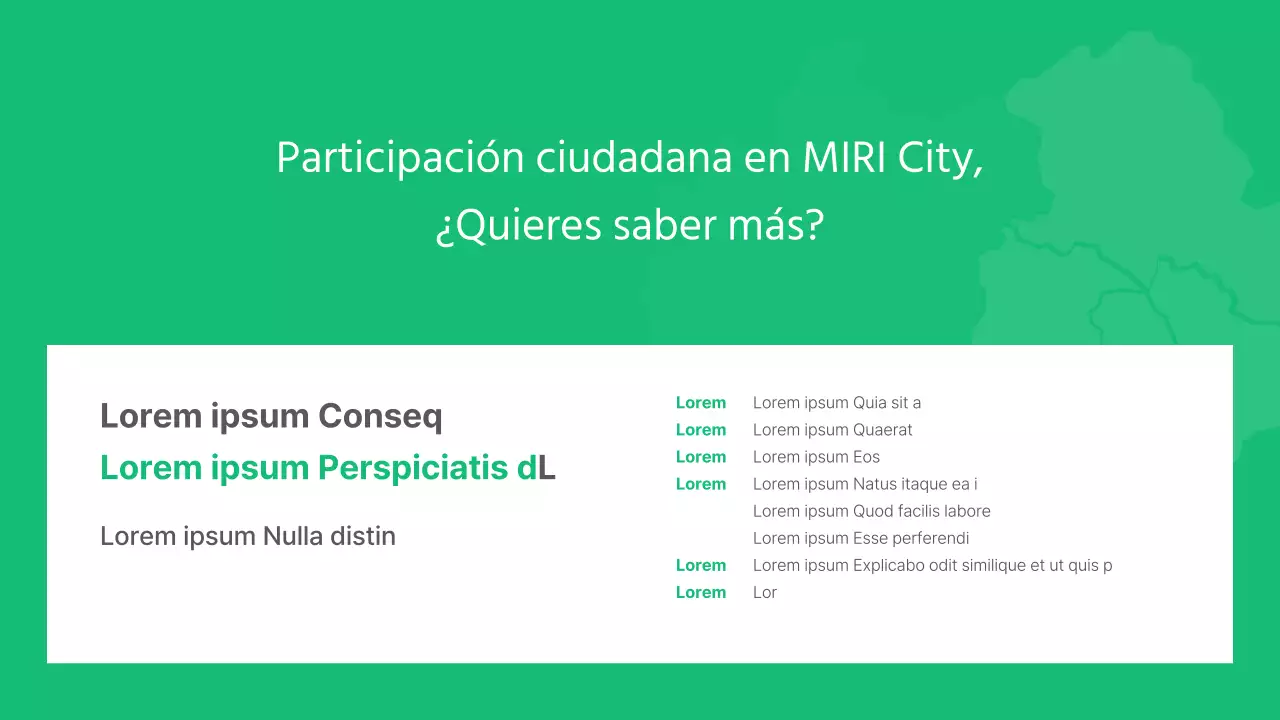 Promover actos municipales sencillos y ecológicos